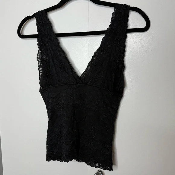 Guess Los Angeles Y2K Black Lace Cami Tank - XS - Picture 4 of 6